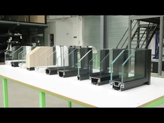 Bức tường phân vùng kính văn phòng