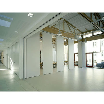 Mua Hệ thống tường phân vùng có thể vận hành bằng gỗ chống âm MDF cho trung tâm hội nghị online manufacture