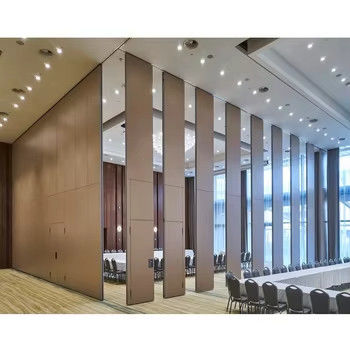 Mua Trung tâm Hội nghị Bức tường phân vùng có thể vận hành Bức tường âm thanh có thể di chuyển Với kết thúc vải mềm online manufacture