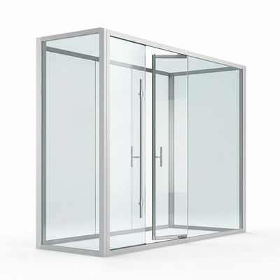 Mua Chuyển bộ nội thất văn phòng kính cửa tường ngăn cửa kính tháo rời tường online manufacture