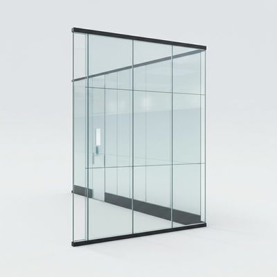 Mua Phân hủy hai cửa kính văn phòng kính tường phân vùng cho xây dựng online manufacture