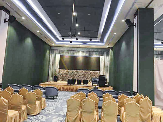 Giá tốt. Vách ngăn di động tùy chỉnh với Bảng magie MDF 9mm và Chiều cao lên đến 6M cho Khách sạn và Phòng họp trực tuyến