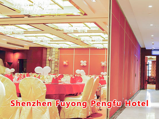 Giá tốt. Office Building Movable Sliding Acoustic Wall Panels with 304 Stainless Steel Roller and Q235 Steel Frame for Up to 18M Height trực tuyến