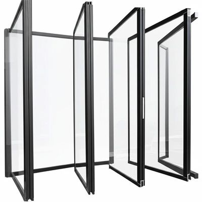 Giá tốt. Tempered Height Glass Partition Wall with 30-42dB Sound Insulation and Folding Design trực tuyến