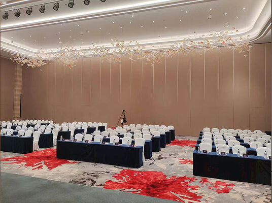 Giá tốt. Fold Away Acoustic Office Partitions with Q235 Steel Frame and 6061-T6 Profiles for Exhibition Halls trực tuyến