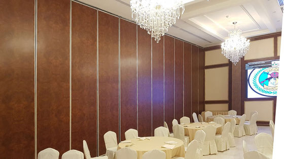 Tường phân vùng âm thanh linh hoạt chống cháy cho phòng tiệc / phòng triển lãm