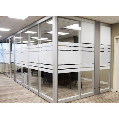 Panoramic Sliding Aluminum Frame Glass Partition / Bức tường ngăn treo