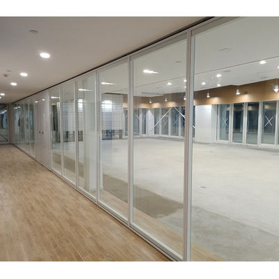 Tường phân vùng kính khung nhôm đơn cho phòng họp văn phòng