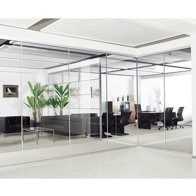 Giá tốt. Sliding Office Glass Partition Bức tường kính đúc cứng Bức tường kính kép trực tuyến