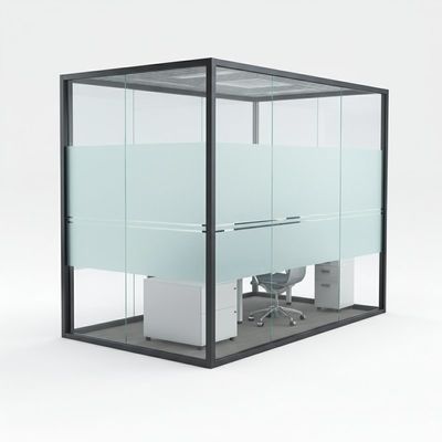 Giá tốt. Văn phòng Glass Double Glass tường phân vùng Soundproof Dỡ bỏ trực tuyến