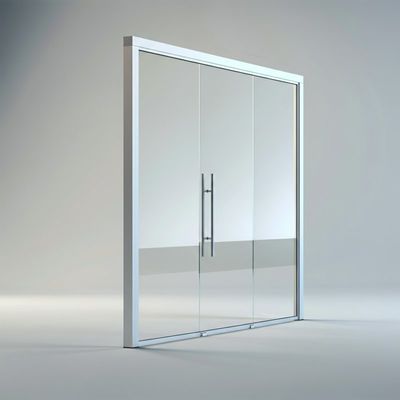 Giá tốt. Khung nhôm nhìn đầy đủ tường phân vùng thủy tinh thủy tinh đơn cho văn phòng hiện đại trực tuyến