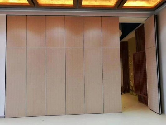 Tường phân vùng di động MDF Melamine kết thúc tấm cho khách sạn