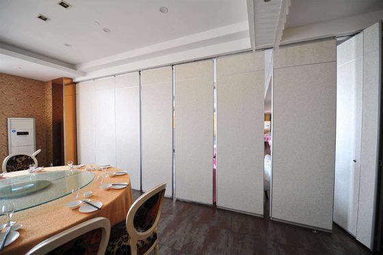 Tường phân vùng di động MDF Melamine kết thúc tấm cho khách sạn