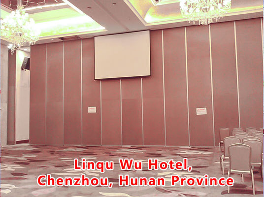 Giá tốt. Acoustic Movable Partition Wall with STC Rating 42-56dB and 6061-T6 Aluminum Frame trực tuyến